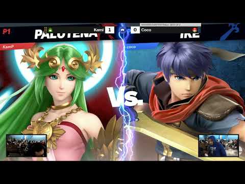 The Smash Lab 161 Winners Quarter Finals - Kami (Palutena) vs Coco (Mario, Ike)