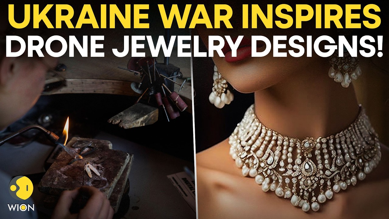 Ukraine Turns War Into Jewellery: Drone & Bullet Designs Go Viral! | WION Originals