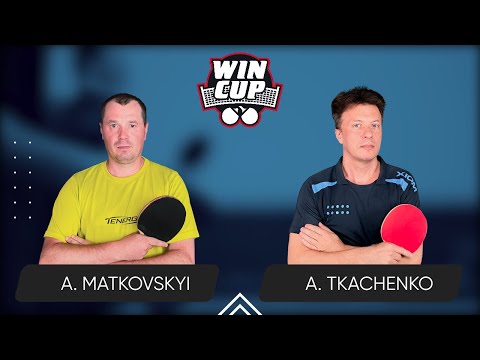 23:30 Andrii Matkovskyi - Artem Tkachenko West 5 WIN CUP 27.06.2024 | Table Tennis WINCUP