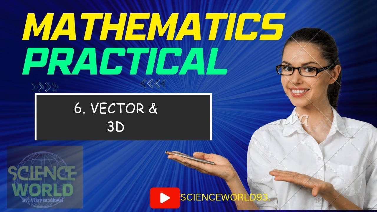 12th Practical Vectors and Three Dimensional Geometry Solutions pdf | HSC Mathematics Practical