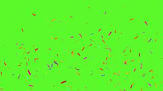 Download lagu [4K] Confetti Blast Green Screen mp3