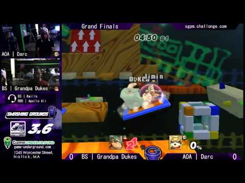 I Can't Believe It's Not Melee! What a Twist! GF - AOA| Darc (Fox) vs BS| GrandpaDukes (DK, Falco)