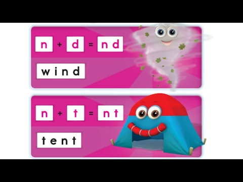 Oxford Phonics World student book level 4 - Consonant blends - disc 2 - unit 6 - nd nt - wind tent