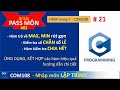 [Tự Học Lập Trình C - Qua Các Bài Tập] COM108_Nhập Môn Lập Trình - Bài 5 - P2 Ôn Tập Hàm & Các Bài Toán Liên Quan