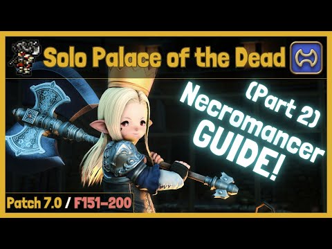 (Dawntrail) How to Solo Palace of the Dead (PotD) on Warrior (WAR) Tutorial / Guide - F151-200