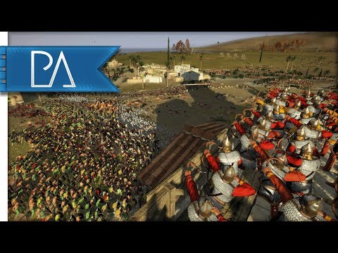 Barbarians Invade Roman Unfortified Town - Total War: Rome 2