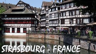 preview picture of video 'Strasbourg in France tourism: city of European Parliament - Alsace tourisme et Petite-France'