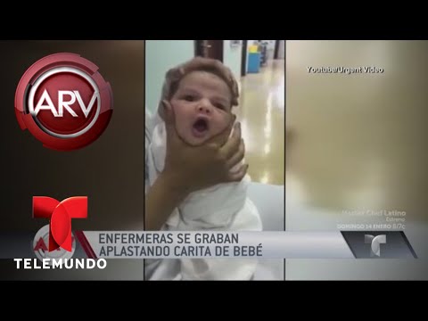Enfermeras le aplastan la carita a bebés por diversión | Al Rojo Vivo | Telemundo