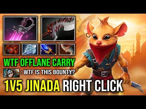 How to Offlane BH 100% Max Jinada Right Click Khanda Abyssal Blade Hit Like a Truck Dota 2
