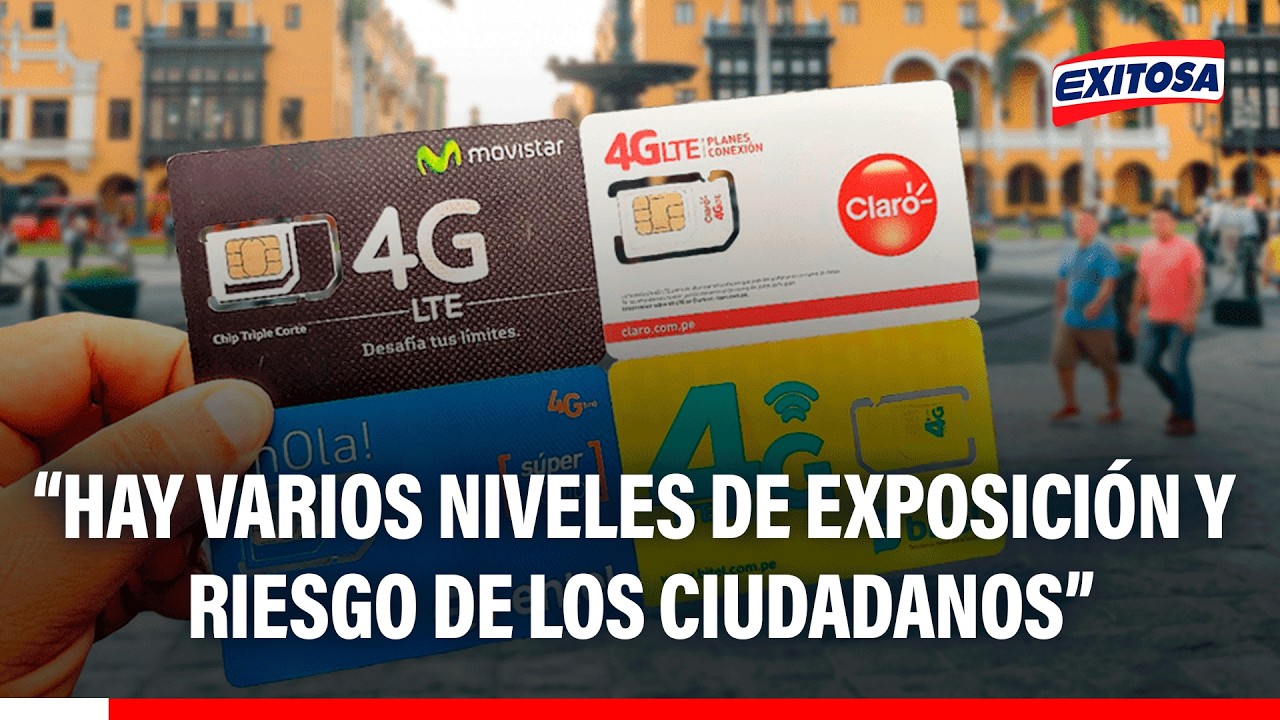 🔴🔵 Venta ambulatoria de chips no cuenta con controles ni protección de datos