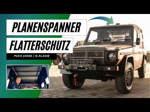 Planenspanner für die G-Klasse mit Softtop