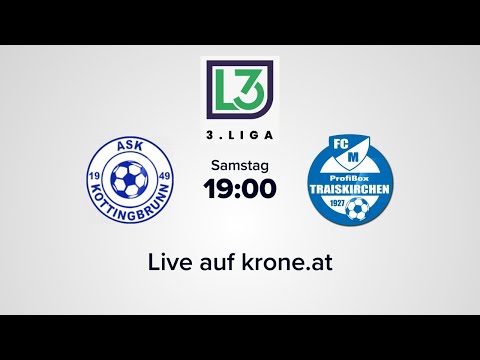 LIVE: ASK Kottingbrunn - FCM Traiskirchen
