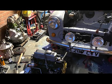 Classic mini engine install