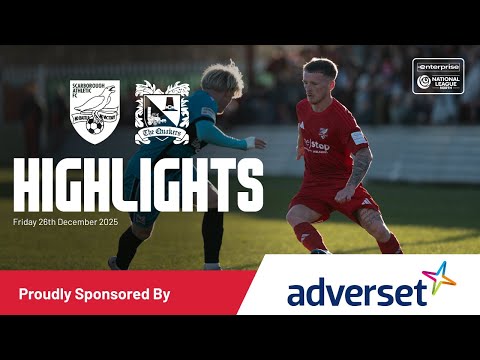 Scarborough 0 v 1 Darlington - Enterprise National League North - Dec 2025