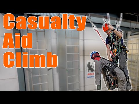 How to AID CLIMB with a CASUALTY - IRATA level 2 training
