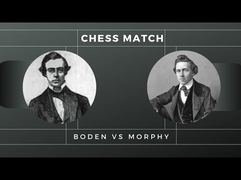 Samuel Boden Vs Paul Morphy | Chess Match • London, 1858