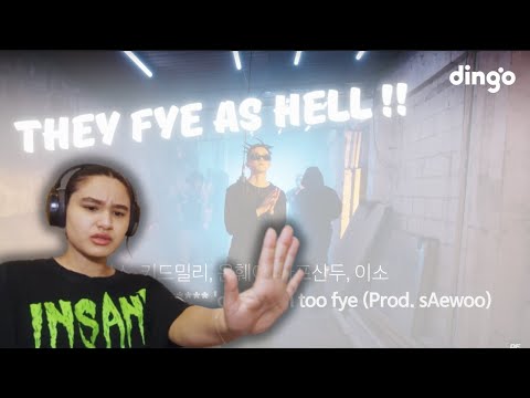 THIS IS SAUCYY! step back b**** 'cause I'm too fye - 스윙스, 키드밀리, 윤훼이, 라프산두, 이소 | [DF LIVE]- Reaction