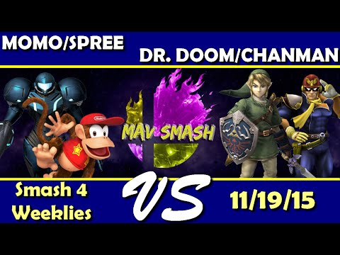 S@M 1 | MoMo/Spree VS Dr.Doom/Chanman - Smash 4