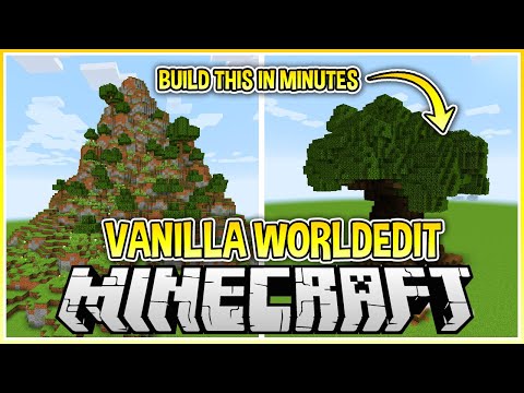 How to get Worldedit in Vanilla Minecraft! (Bedrock & Java)