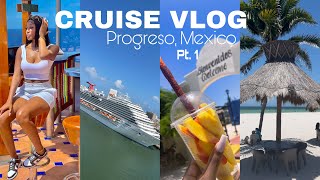 CRUISE VLOG | 5 DAYS ABOARD THE CARNIVAL BREEZE | PROGESO, MEXICO | 2021