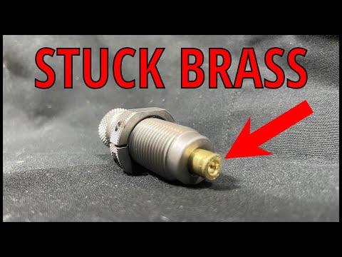 How to Remove Stuck Brass Cases From A Resizing Die - Easy Quick Method