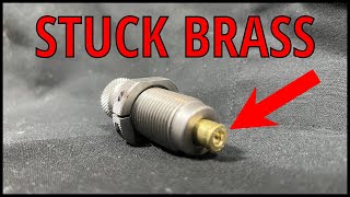 How to Remove Stuck Brass Cases From A Resizing Die - Easy Quick Method