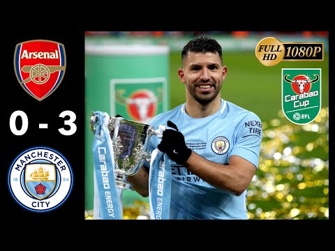 Arsenal vs Manchester City (Carabao Cup Final 2018) | Extended Highlights | 1080p HD
