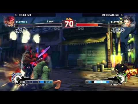 USF4 @ Last Man Standing 3 - OG Lil Evil (Evil Ryu) vs PIE citiofbrass (Makoto) [720p/60fps]