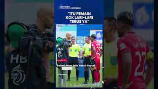 Momen Lucu saat Staf Pelatih Timnas Indonesia Pantau Liga 1: Satu Sosok Tak Berhenti Lari