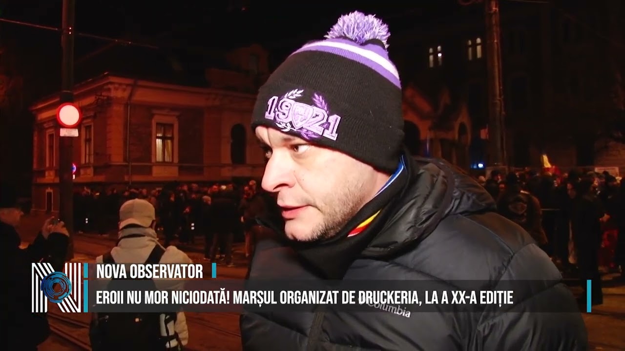 Eroii nu mor niciodată! Marșul organizat de Druckeria, la a XX-a ediție