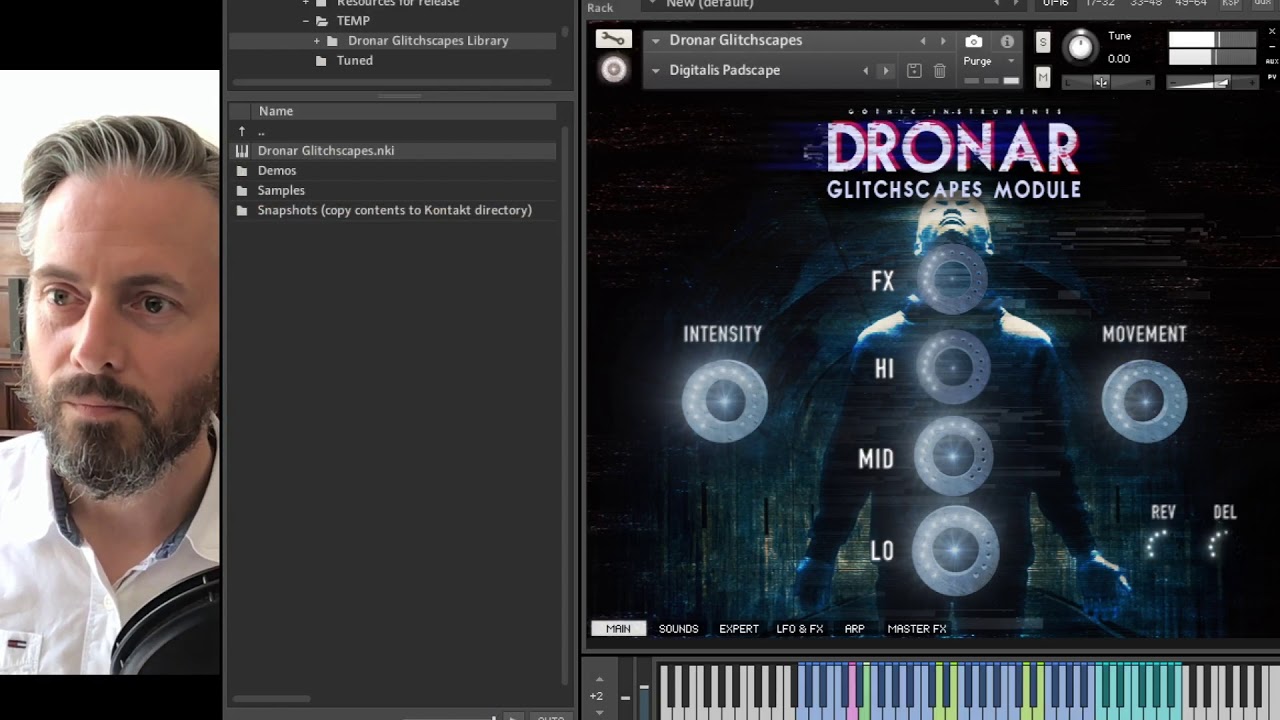 Gothic Instruments DRONAR Preset Demos