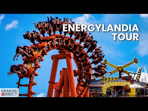 Thrill day in Energylandia – Poland’s biggest amusement park.