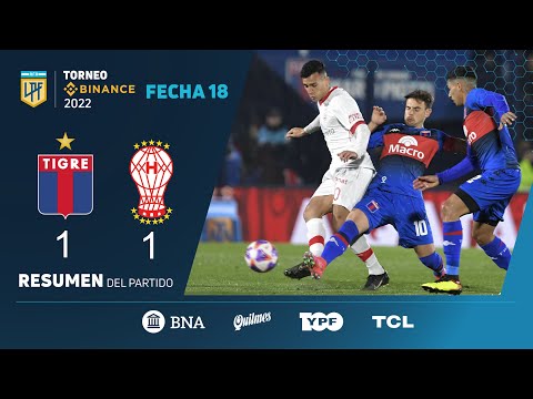 #TorneoBinance | Fecha 18 | resumen de Tigre - Huracán