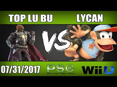 Top Lu Bu (Ganondorf) vs Yatta | Lycan (Diddy Kong) - Wii U Winners Qtrs S4M