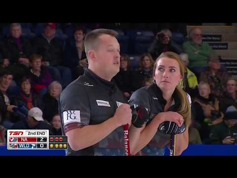 2018 World Financial Group Continental Cup of Curling - Sundgren/McManus vs. Miskew/Hebert