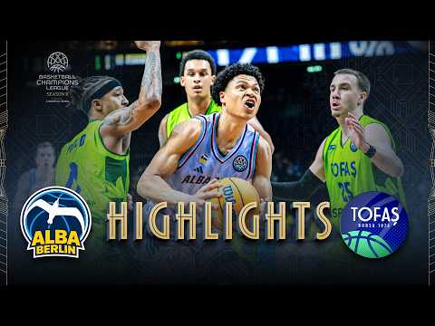 ALBA BERLIN v Tofas Bursa | Round of 16 | Highlights | #BasketballCL 2025-26