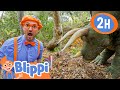 Blippi And The Big Dinosaur Blippi Kids Songs Moonbug Kids
