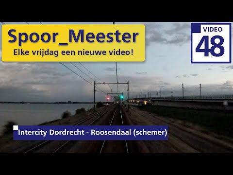 (4K) Cabview NS Trein VIRM Machinist | Rij mee met de Intercity van Dordrecht naar Roosendaal (48)
