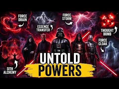 The Dark Side Powers Disney Never Shows in 5 min
