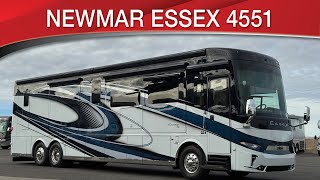 A preview image of the linked video showcasing 2023 Newmar Essex 4551
