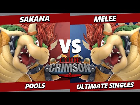 Code Crimson 2 - Sakana (Bowser) Vs. Melee (Bowser, Donkey Kong) Smash Ultimate - SSBU