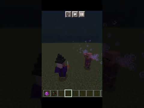 Mine Sifat [shorts] - Witch Vs Magic Villager Minecraft|| #shorts