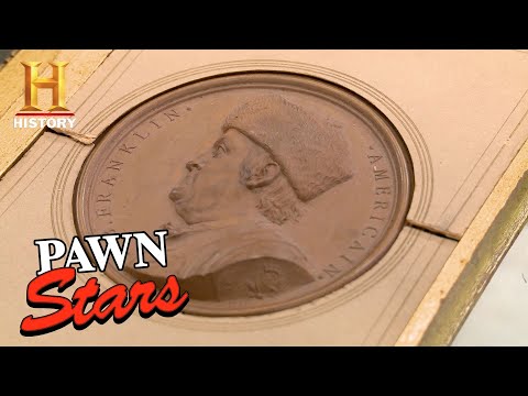 ポーン・スターズ。ベン・フランクリンのメダリオンを売る人のとんでもない申し出（シーズン11）｜歴史 (Pawn Stars: A Seller's Ridiculous Offer for a Ben Franklin Medallion (Season 11) | History)