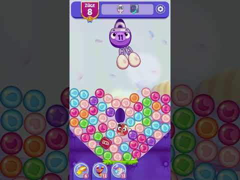 Angry Birds Dream Blast Level 118 no booster [Gameplay] optimized for smartphones [Rovio]