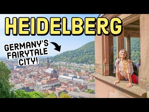 Heidelberg: Germany's Most ROMANTIC City! Exploring Heidelberg Castle & City | Germany Travel Vlog