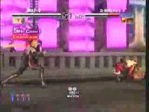 DOA 4: Reeji (Helena) vs Dr McMystery (Jann Lee)