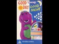 Barney S Good Day Good Night Australia VHS