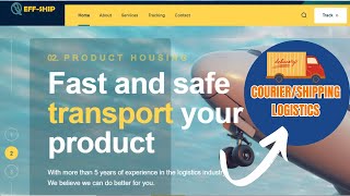 How to Create Courier/Shipping Tracking Website with PHP and HTML Courier Script