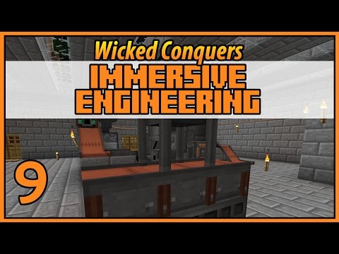 Metal Press - Wicked Conquers Immersive Engineering - Ep 9 - [Let's Play Minecraft Mods]