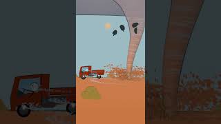What NOT to do When There&#39;s a Tornado #tornado #funny #stickman #funnymemes  #comedy  #memes